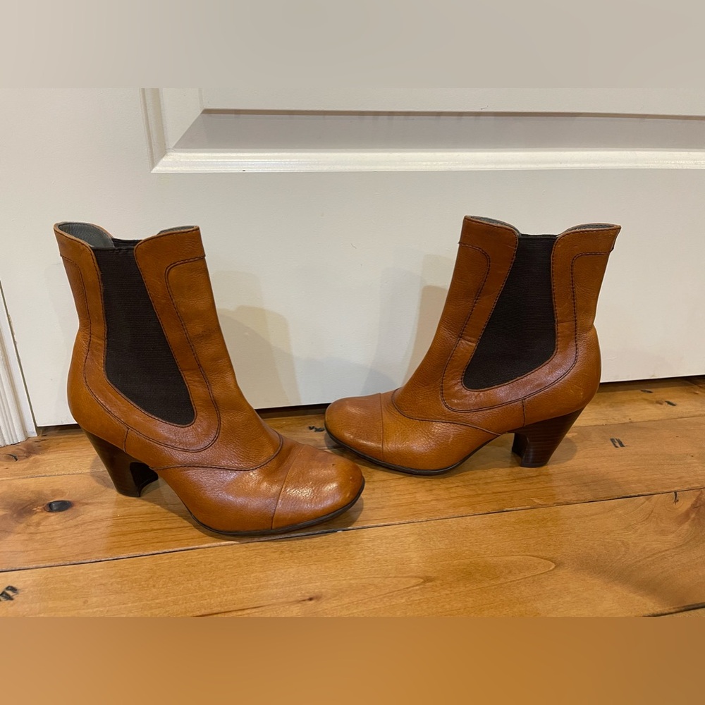 Born Slip On Ankle Boots- 3” heel